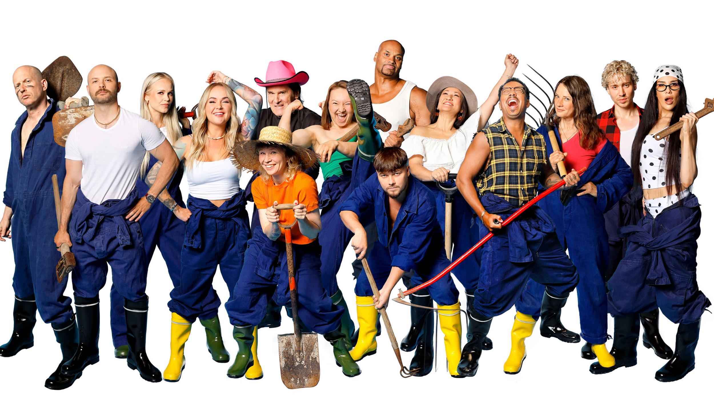 Farmi Suomi alkaa Ruudussa ja Nelosella maaliskuussa.